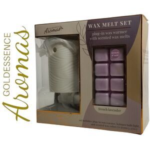 GOLDESSENCE Aromas Lavender Scent Plugin Wax Melt Set